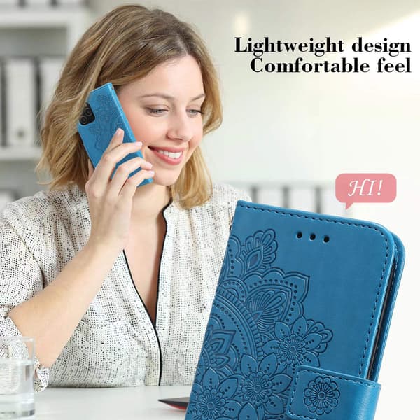 Til Xiaomi 17T Pungcover Mandala Blue