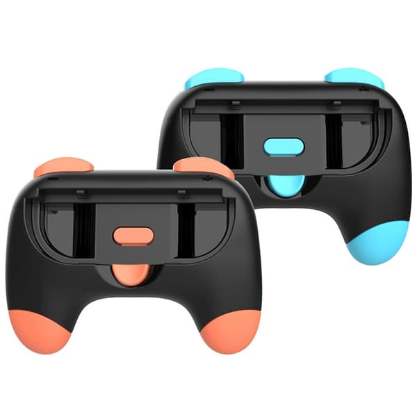 2 kpl, yhteensopiva Nintendo Switch 2:n vasemman ja oikean Joy-Con -kahvan kanssa Black