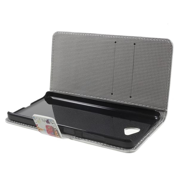 Microsoft Lumia 650 Lommebok - cover - Ulike ugler Black