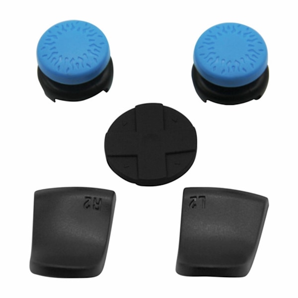 HONSON For Sony PS5 / PS5 Slim Spillkontroll L2 R2 Knapputvidelse Joystick Grip Riser Cap - Blå Blue