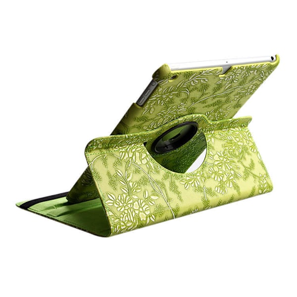 Fodral till iPad Mini 1/2/3 360 rotation Blommor Vit