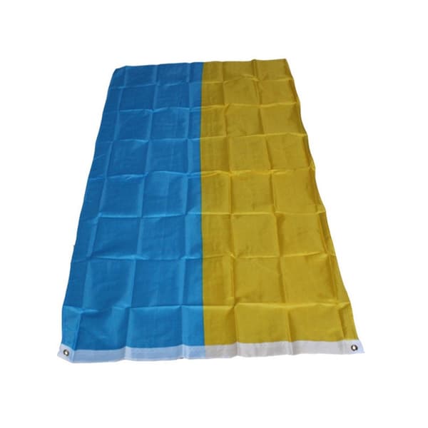 Ukraina Flagg 90x150 cm banner utendørs innendørs festdekorasjon Yellow