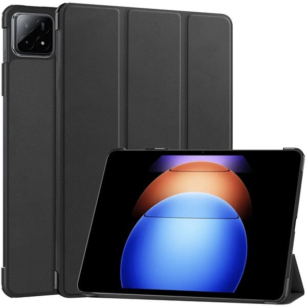 Xiaomi Pad 6s Pro 12.4" Stand Slim Fit Cover Sleep/Wake - Sort Black