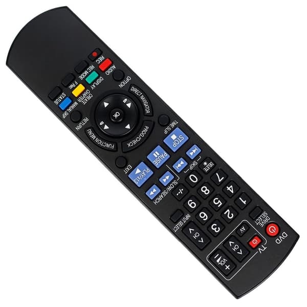 Fjärrkontroll Ersättning för N2QAYB000134 För Panasonic DVD Svart
