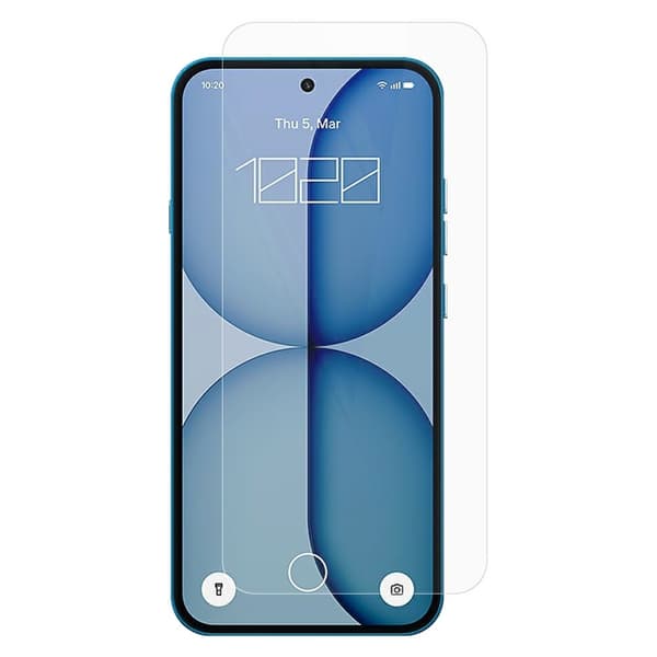 AMORUS Skjermbeskytter med Buede Kanter til Nothing Phone (4a) Transparent