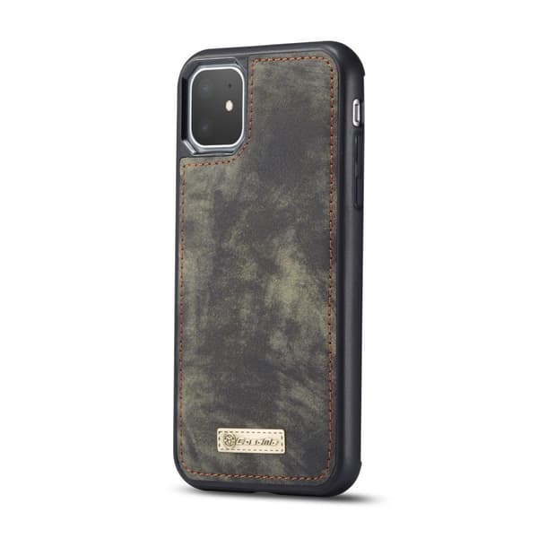 iPhone 11 CASEME Split Lompakkokotelo - Harmaa Grey