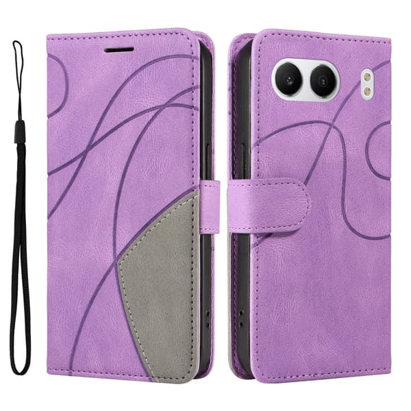 Til OnePlus Nord 4 KT Series - 1 Dobbeltfarve Purple