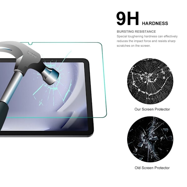 HAT PRINCE panssarilasi Samsung Galaxy Tab A9+ Transparent