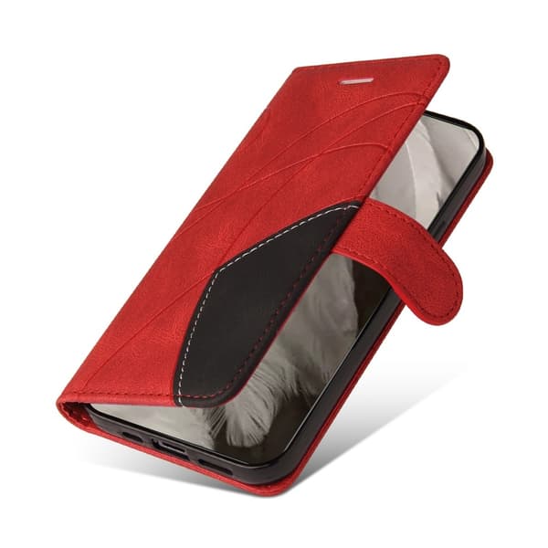Google Pixel 8 KT Series - 1 Kahden Värin Kotelo Remmillä Red