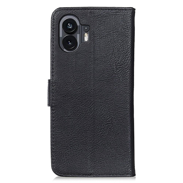 KHAZNEH Pung Stand Case Intet telefon (2) Black