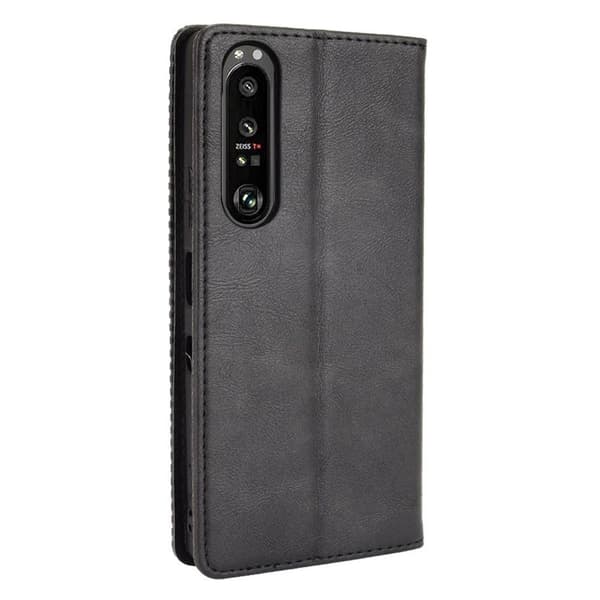 Sony Xperia 1 III Plånboksfodral Svart Svart