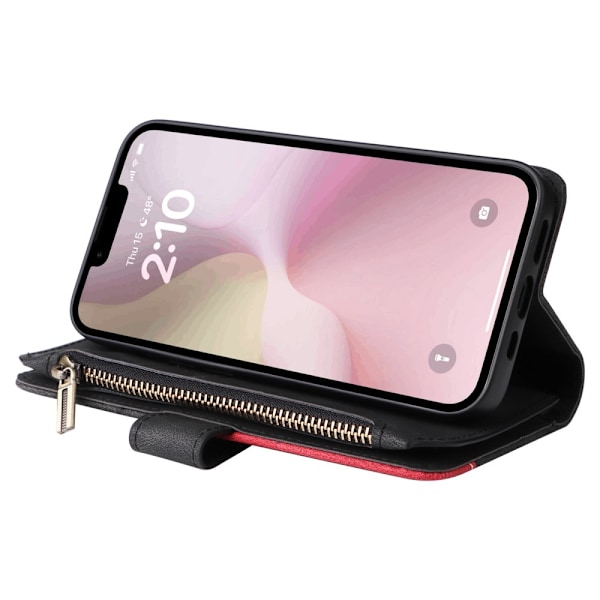 KS Plånboksfodral till iPhone 17e / 16e - Svart Svart