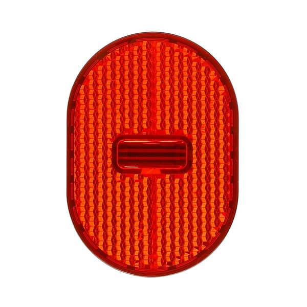 Baklysplate i plast for Scooter Xiaomi 4 Pro 4 Lite Red