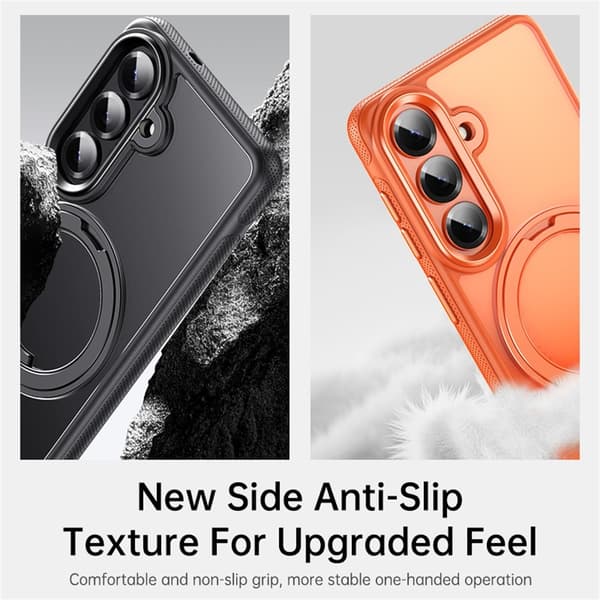 Magnetiskt mobilskal med kickstand till Samsung Galaxy S26 Orange