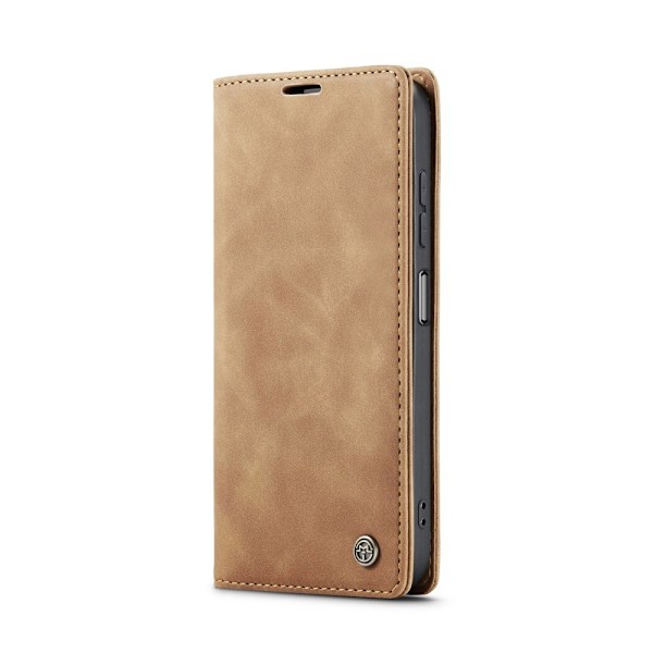 CASEME Retro Lompakkokotelo Samsung Galaxy A26 Brown