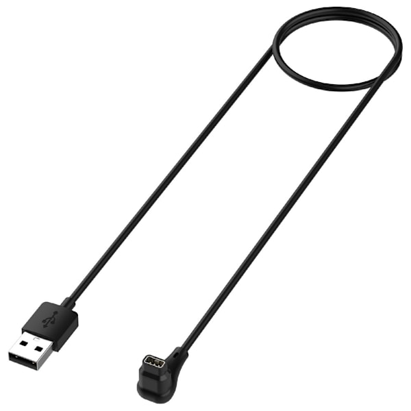 Til Coros Pace Pro Smartwatch Ladekabel 1m USB-A oplader Black