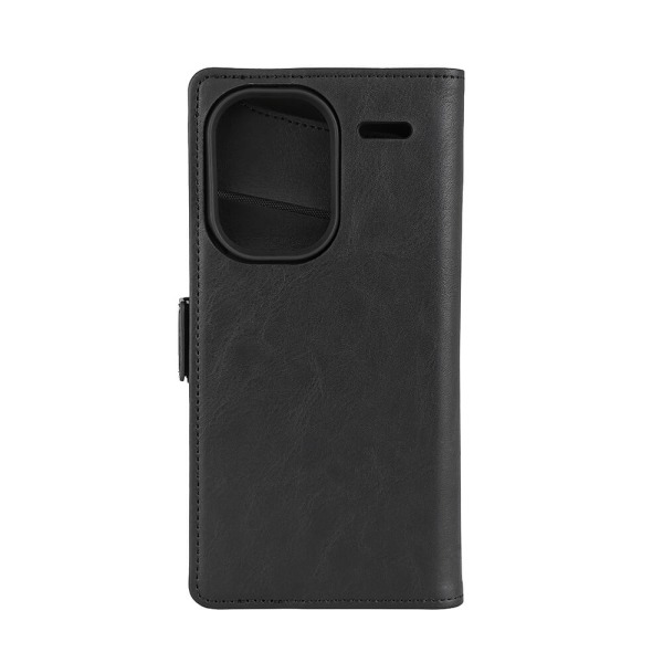 GEAR Wallet cover, sort til Xiaomi Redmi Note 13 Pro+ Black