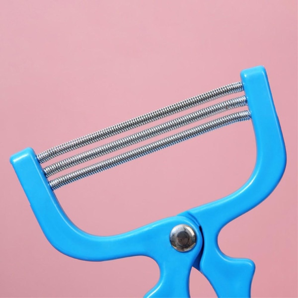 Ansiktsbehandling Spring Rolling Epilator Face Läpp Ta bort Hår Lila