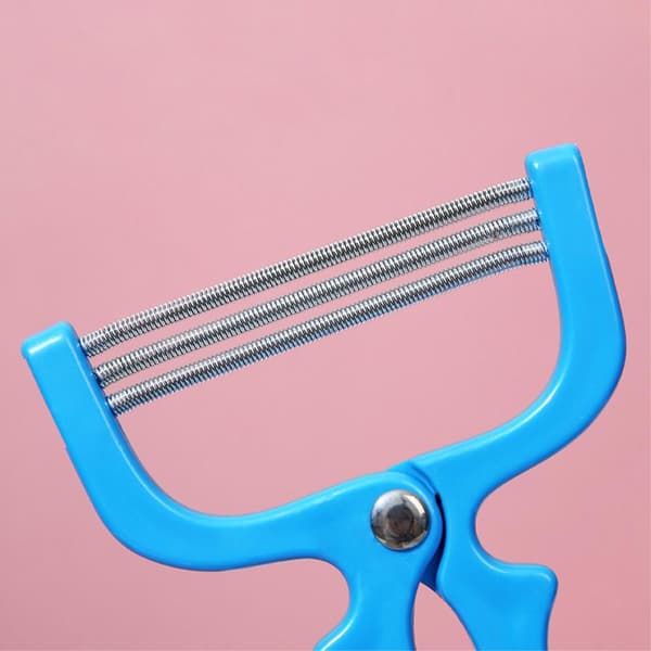 Facial Spring Rolling Epilator Face Lip Hair Remover Purple