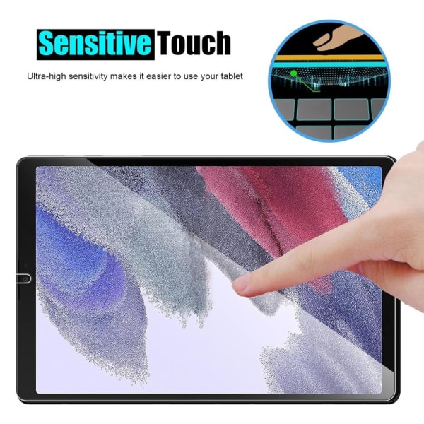 2 kpl Samsung Galaxy Tab A9 Näytönsuojakalvo Lasi Transparent