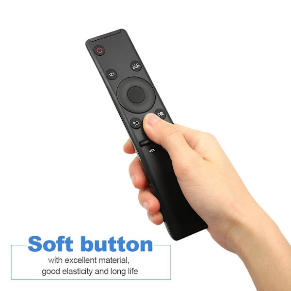 Television kaukosäädin Korvaa BN59-01259B Samsung Smart TV:hen Black