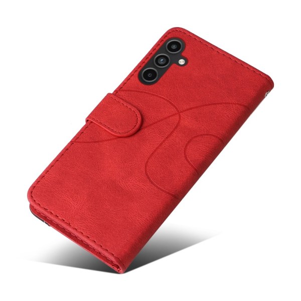 Til Samsung Galaxy A15 KT-serie-1 dobbeltfarve Red