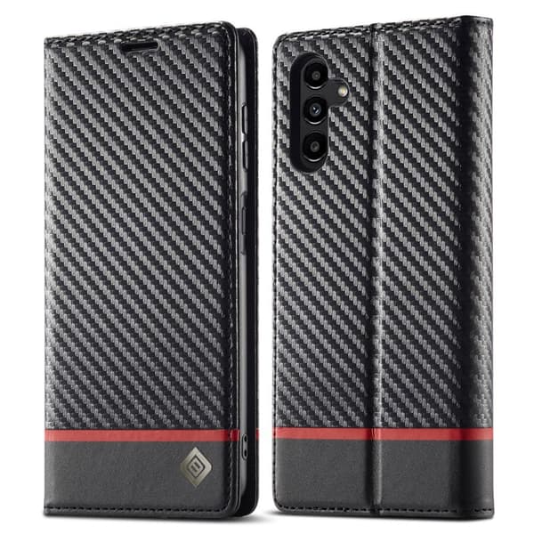 LC.IMEEKE Lompakkokotelo Samsung Galaxy A14 5G/4G - Musta Black
