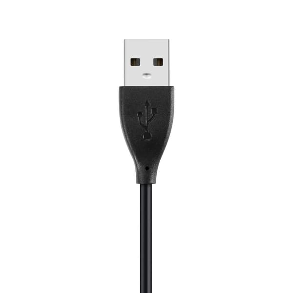 USB Charging Cable Cord - Fitbit Ionic Smartwatch Black