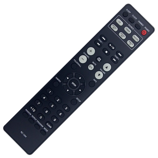 Fjernkontroll erstatning RC-1204 for DENON forsterker Black