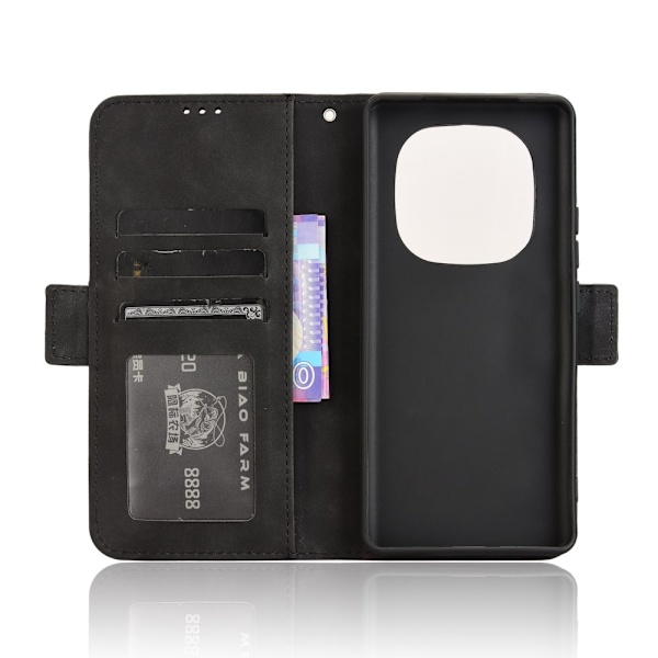 Plånboksfodral Fodral Skal till Xiaomi Redmi Note 14 Pro+ 5G Svart