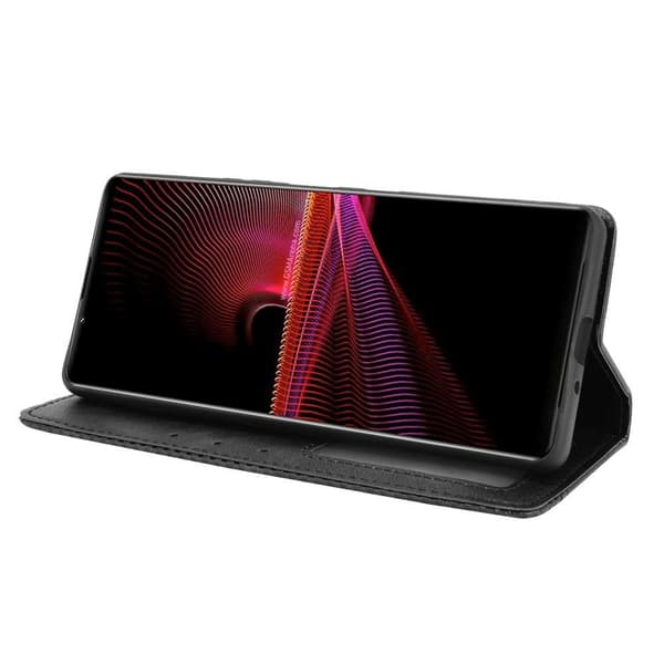 Sony Xperia 1 III Plånboksfodral Svart Svart