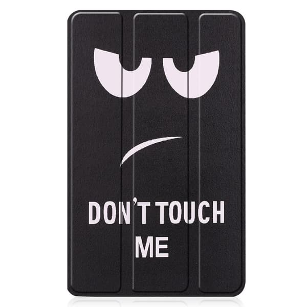 Tri - fold Fodral till Lenovo Tab M7 (3rd Gen) - Don't Touch Me Svart