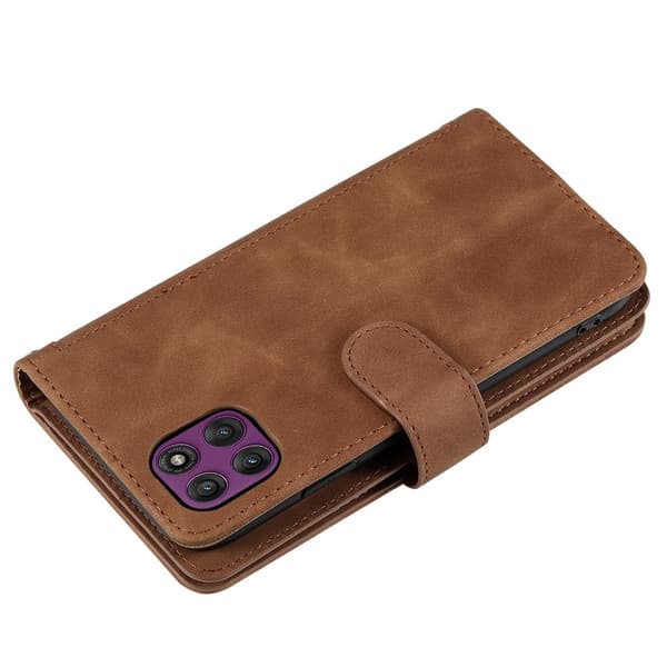 Motorola Edge 70 5G lompakkokotelo Brown