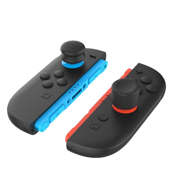 IPEGA 6 stk. 3 størrelser tommelfingergreb tommelfingergreb kompatibel med Nintendo Switch 2 Black