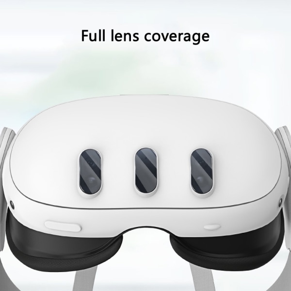 Oculus Meta Quest 3 VR WOLMTT Lens Protector hærdet glasfilm Transparent