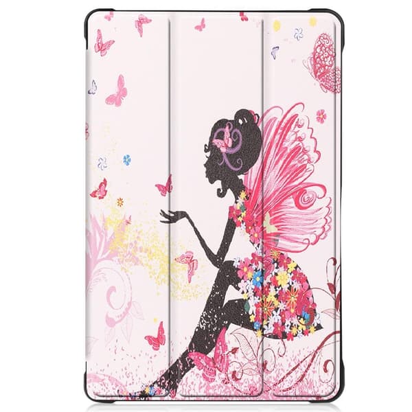 Tri-fold Stativveske for Samsung Galaxy Tab A7 10,4\" - Jente Multicolor