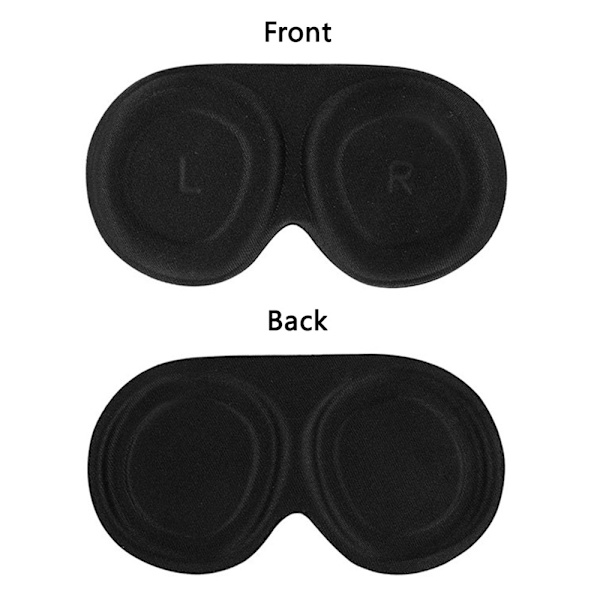 Til Meta Quest 3 VR Headset Lens Protector Støvtæt beskyttelsescover Black