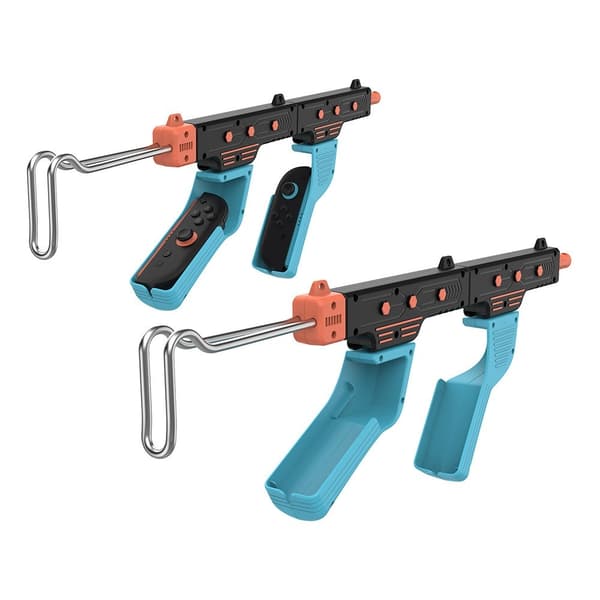 Peliohjaimen pistoolikahva, joka on yhteensopiva Nintendo Switch 2:n kanssa Switch Switch OLED Blue