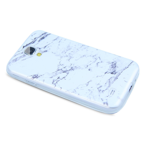 Samsung Galaxy S6 TPU Skal Marmor Vit