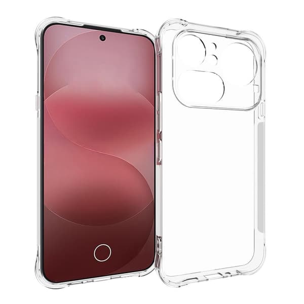 För Nothing Phone 4a Pro Mobilskal TPU Transparent