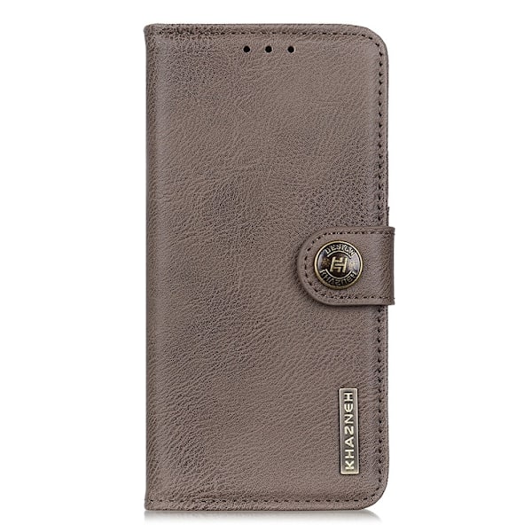 KHAZNEH för iPhone 16 Pro Max Plånboksfodral - Khaki Beige