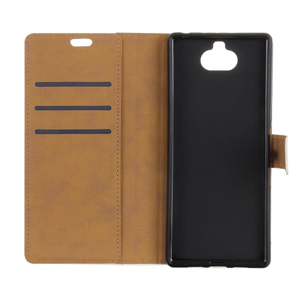 Sony Xperia 10 Plus Lommebok - cover - Sort Black