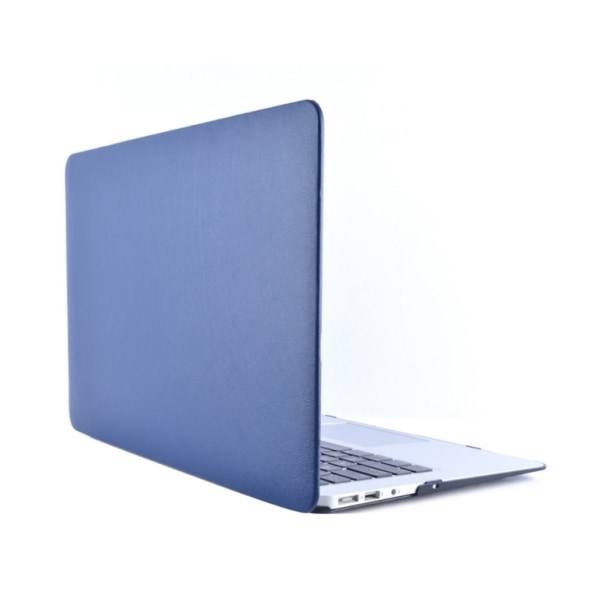 Læderbeklædt skal til MacBook Air 11" mørkeblå Blue