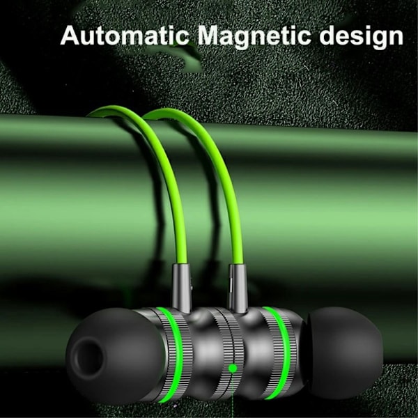 USB-C-kuulokkeet magneettisilla in-ear -pelikuulokkeilla - Musta Black