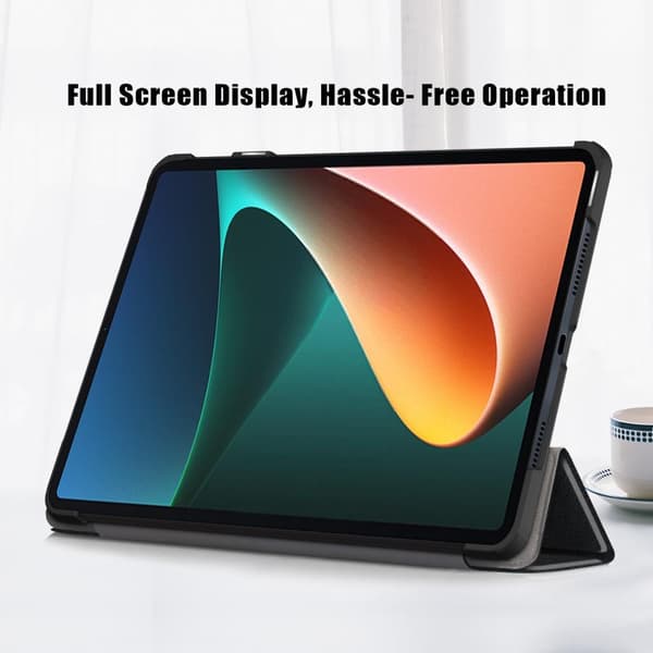 Xiaomi Pad 6 Stand Slim Fit Cover Sleep/Wake - Sort Black