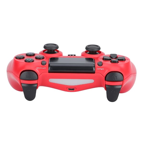 Langaton peliohjain Sony PS4 Bluetooth-peliohjaimelle värinällä - Punainen Red