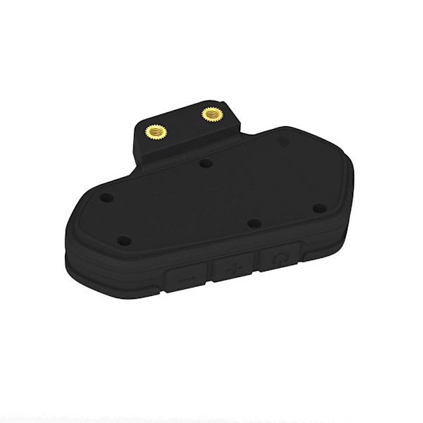 BE6 MC Motorcykel Skidhjälm Bluetooth Intercom Trådlös - Svart Svart