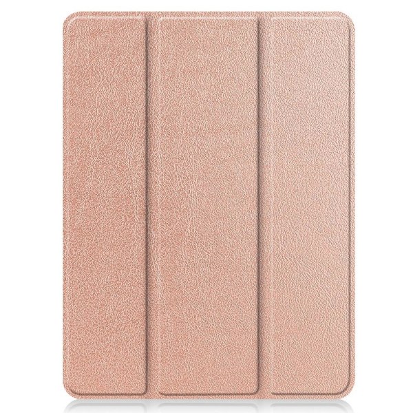 iPad Pro 12.9" 2021 Slim fit tri-fold fodral - Rose Gold Rosa guld