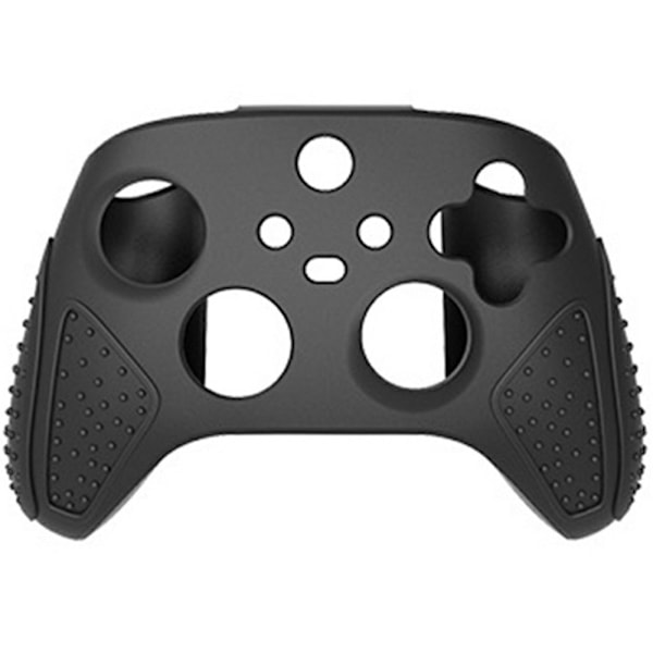 For Xbox Series S/X-spillkontroller Støvtett silikonbeskytter Anti-skli-deksel - Svart Black