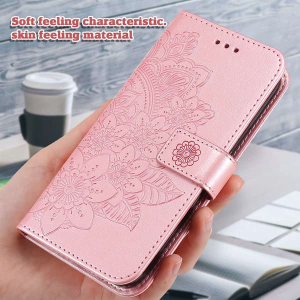 Xiaomi 17T Lompakkokotelo Mandala Pink